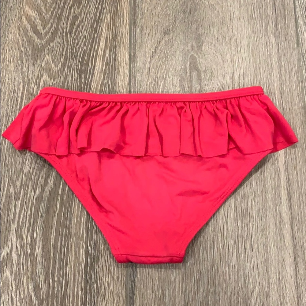 Tea Collection Solid Ruffled Bikini Bottom - Picture 3 of 5